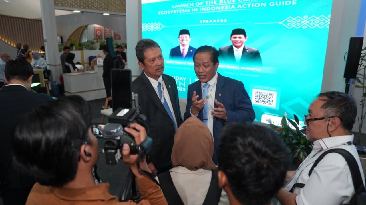 Karbon Biru Jadi Fokus Indonesia di COP30, Pesisir Aman dan Nelayan Terbantu
