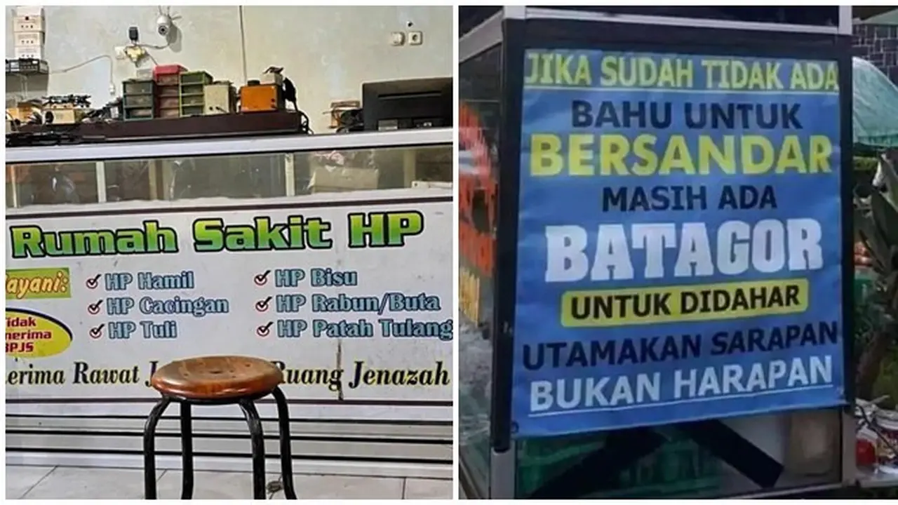 10 Potret Trik Marketing Ini Kocak Banget, Gimiknya Enggak Habis Pikir
