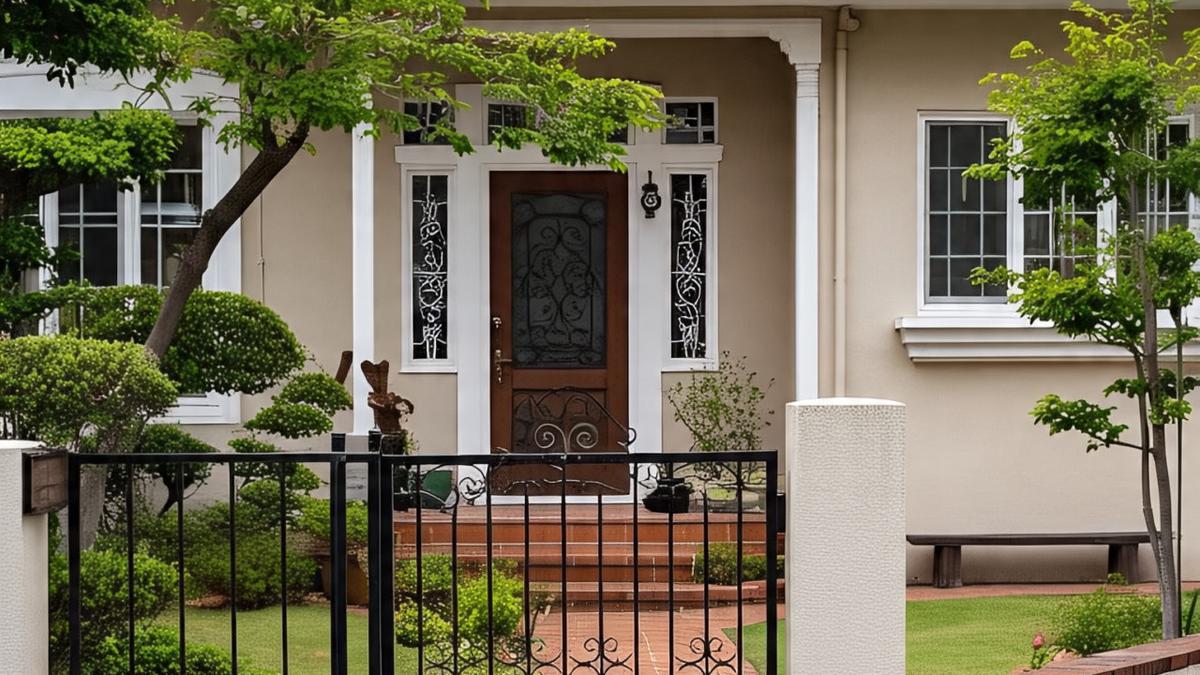 7 Model Rumah Sederhana yang Ada Gerbangnya, Bikin Tampilan Hunian Makin Elegan dan Tertata