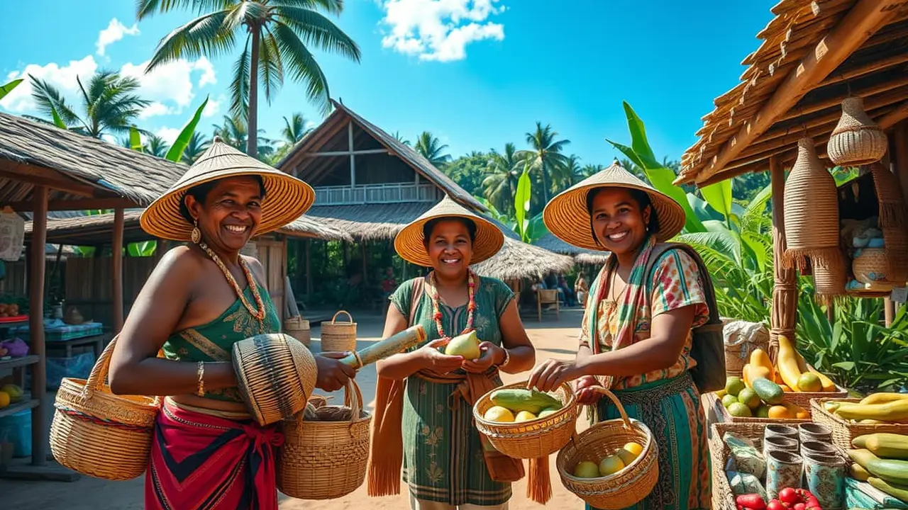 ciri-ciri sistem ekonomi tradisional