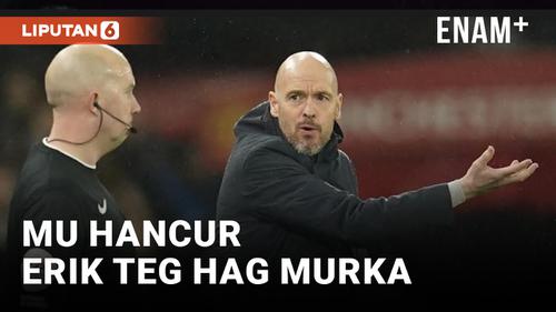 VIDEO: Erik Ten Hag Murka Manchester United Dihancurkan Sevilla 3-0 di Liga Europa