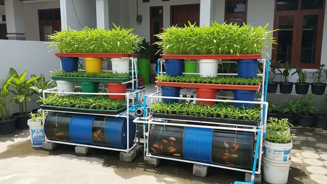 Inspirasi Kebun Kangkung Bertingkat untuk Panen Cepat di Halaman Rumah Kecil