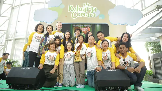 [Fimela] Preskon film Keluarga Cemara