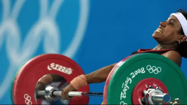 Potret Raema Lisa Rumbewas di Olimpiade Beijing 2008 (Sumber: Liputan6.com)