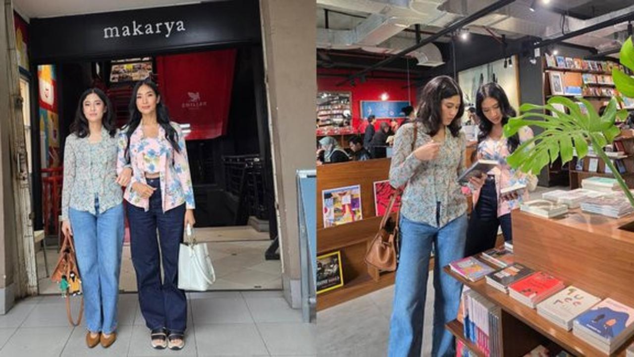 Potret Kebrsamaan Dian Sastro dan Happy Salma dalam Book Date, Kenakan Kebaya dan Dihadiahi Puisi