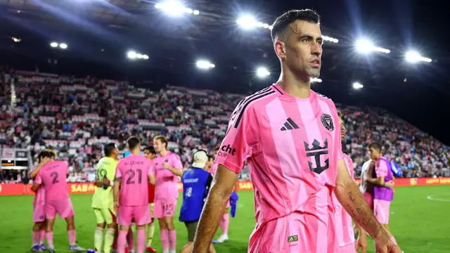 Foto: Sergio Busquets Umumkan Pensiun bareng Inter Miami pada Akhir Musim Ini