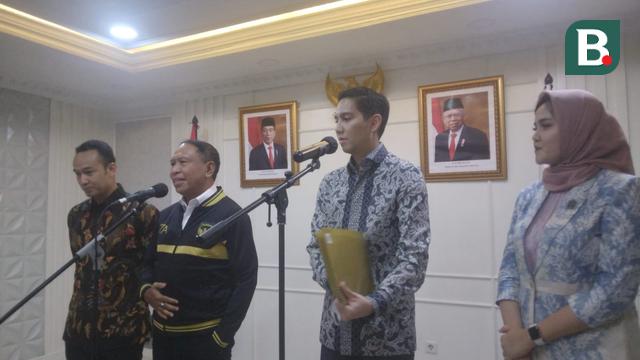 Menpora dan Panitia Pelaksana Piala Dunia Basket 2023