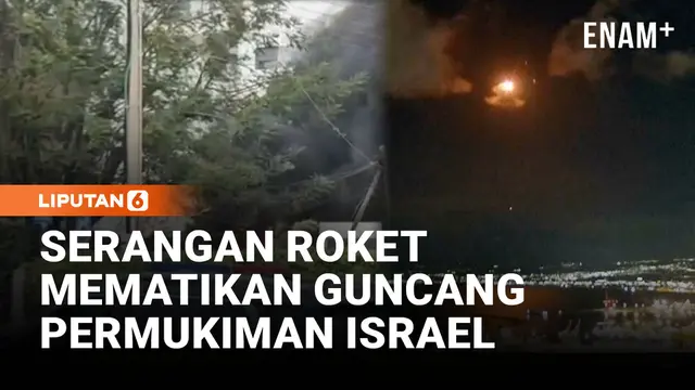Serangan Roket Mematikan Guncang Permukiman Israel