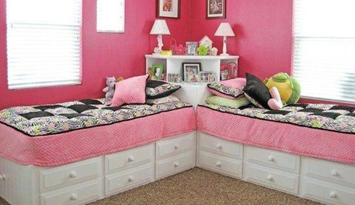 Inspirasi Kamar Tidur Nuansa Pink  Untuk Buah Hati Cewek 
