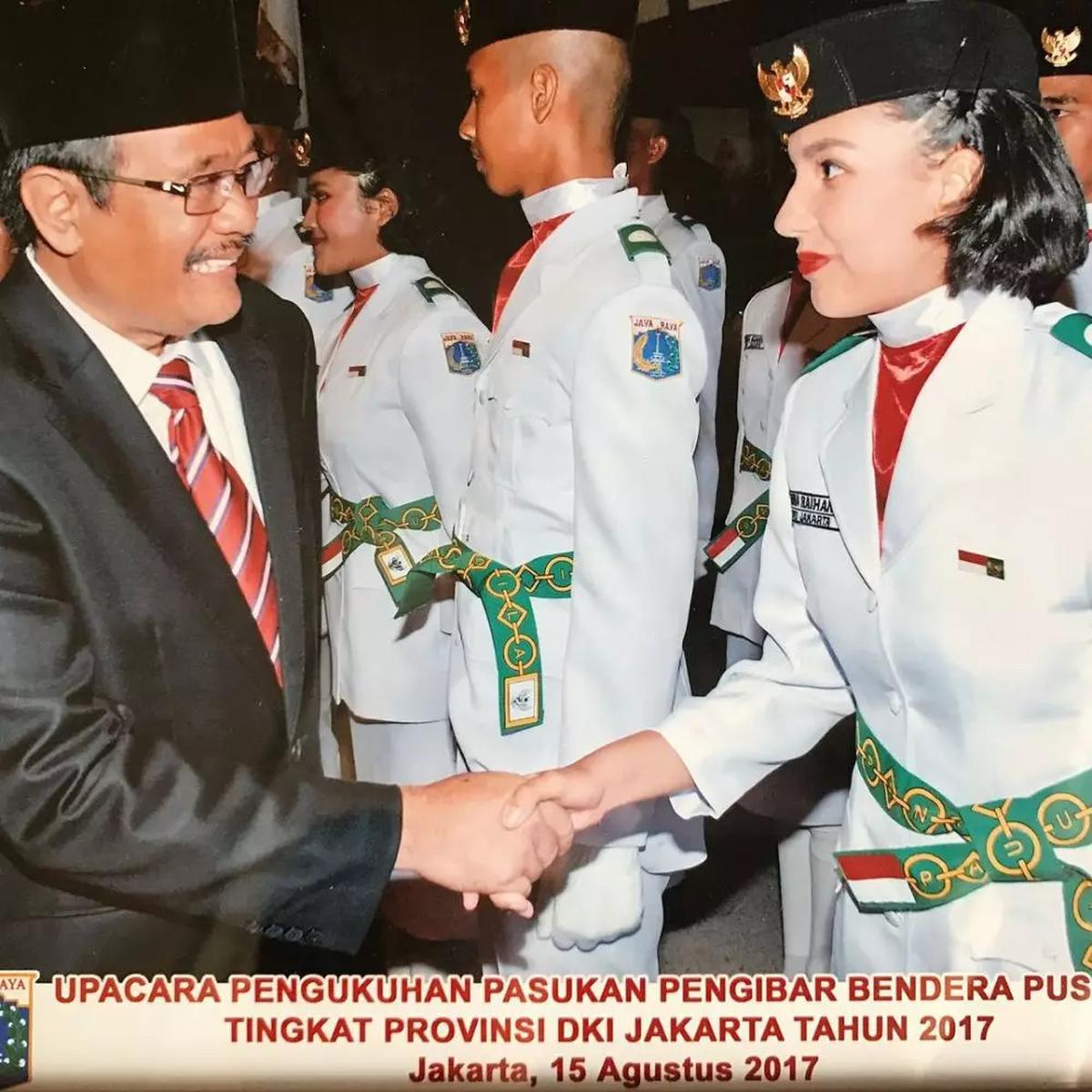 5 Potret Lawas Ghina Raihanah Kekasih Izzat Assegaf Jadi Paskibra DKI Jakarta, Cantik Natural Curi Perhatian