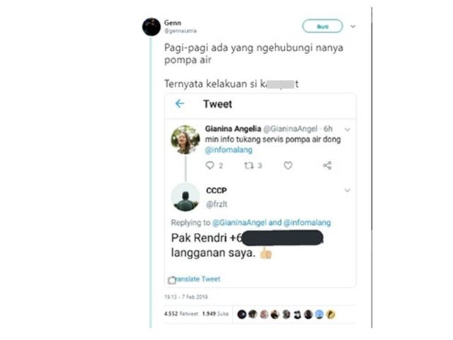Iseng Dikerjain Teman Pria Ini Dikira Tukang Servis Pompa Air Citizen6 Liputan6 Com