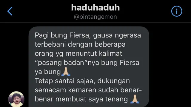 Unggahan Fiersa Besari
