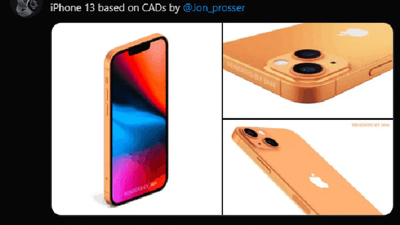 Render iPhone 13