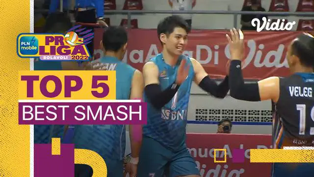 Berita Video, Termasuk Aksi dari Pemain Surabaya Bhayangkara Samator, Berikut Ini 5 Aksi Smash Terbaik di Proliga 2022 Pekan Keenam