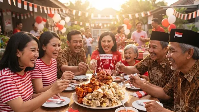 Sekilas tentang Ayam Merah Putih (AI Generated)