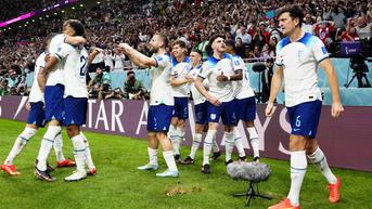 Inggris Jadi Tim dengan Statistik Terbaik di 16 Besar Piala Dunia 2022, Fans The Three Lions Sesumbar di Media Sosial