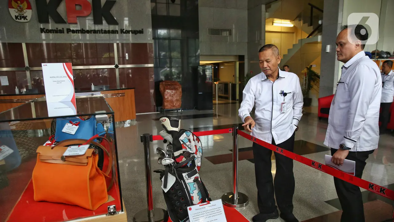 KPK Akan Kembali Lelang Barang Rampasan Hasil Korupsi
