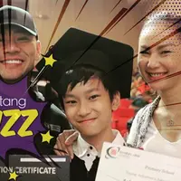 Disleksia Tak Jadi Hambatan, Putra Deddy Corbuzier Jadi Lulusan Terbaik Tingkat SMP.