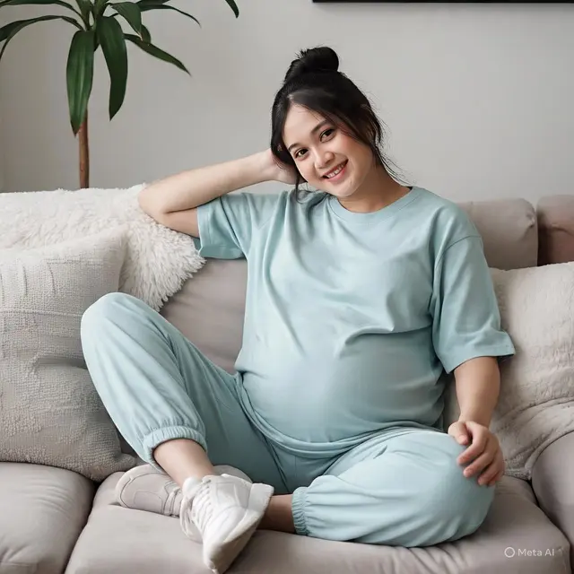 Outfit Ibu Hamil Jalan-Jalan