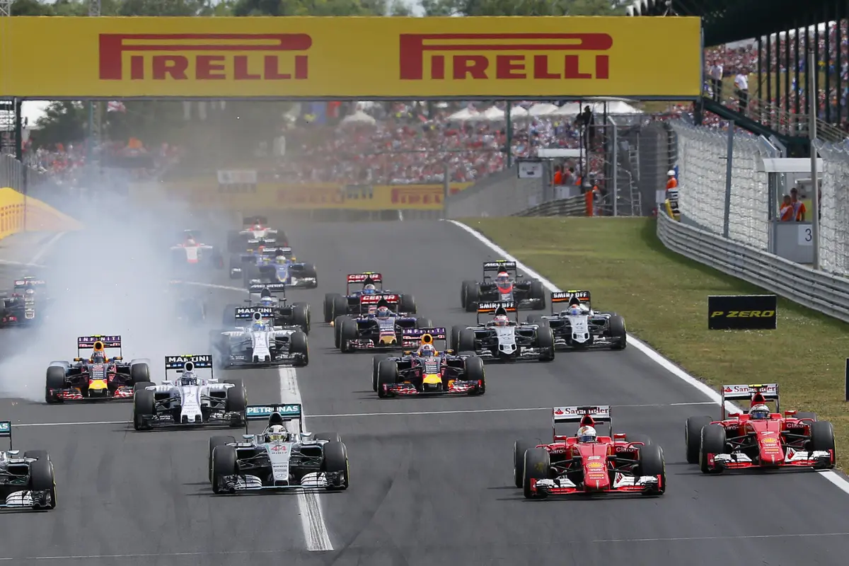 Start Balapan F1