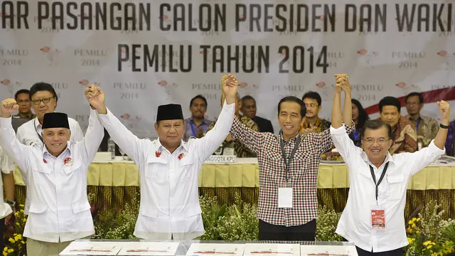 Jokowi-JK Prabowo-Hatta