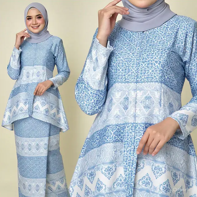 5 Model Gamis Motif Etnik atau Tradisional, Cocok untuk Acara Formal, Pesta dan Hari Besar