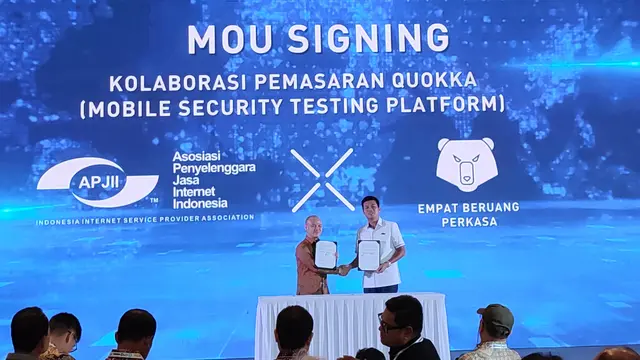 Penandatanganan MOU APJI dan PT Empat Beruang Perkasa