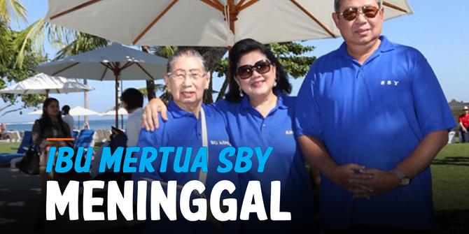 VIDEO: Sri Sunarti Hadiyah, Ibu Mertua SBY Meninggal Dunia