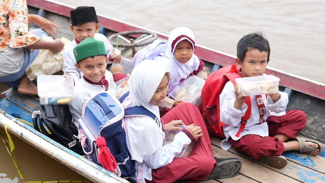 Program Makan Bergizi Gratis (MBG) membawa manfaat nyata bagi siswa-siswi di SD 152 Palembang.