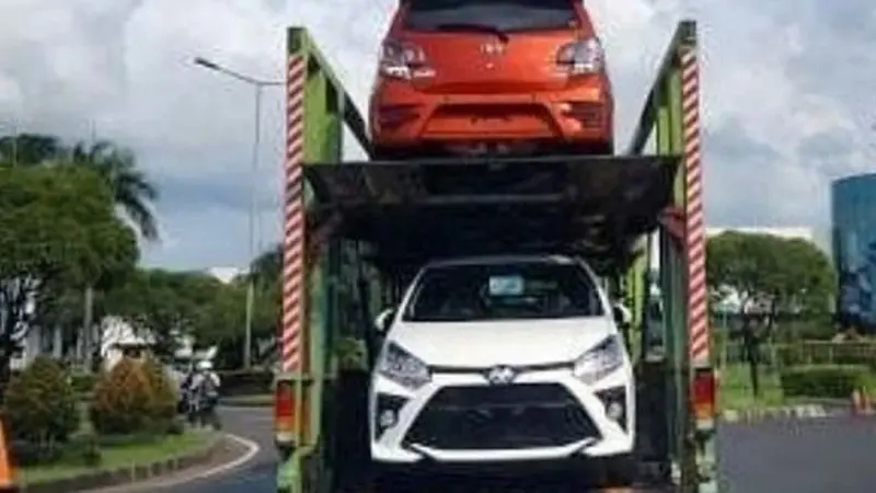 Spyshot Toyota Agya dan Daihatsu Ayla 2020 facelift