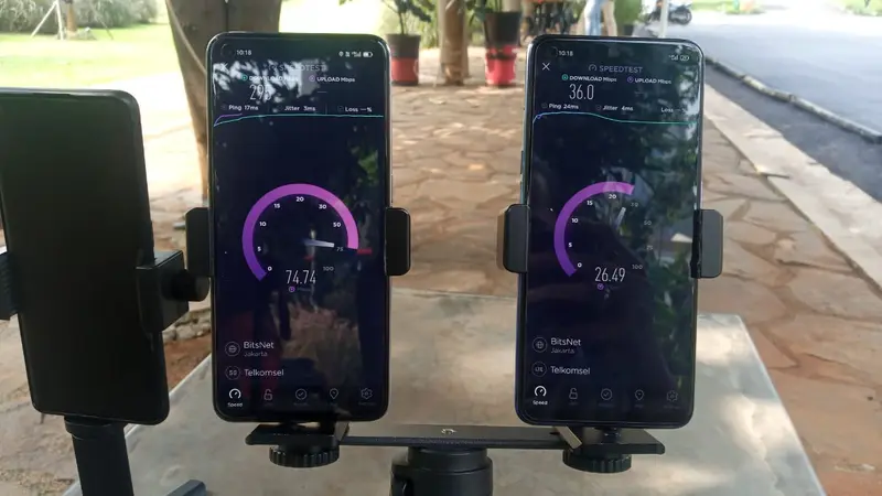 Adu Cepat 5G vs 4G LTE versi Speedtest