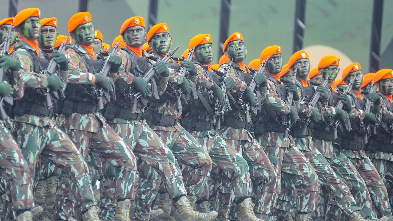 Geladi Bersih HUT TNI di Monas