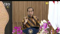 Presiden Joko Widodo (Jokowi) di IKN, Jumat (11/10/2024). (Foto: Liputan6.com/Tira Santia)