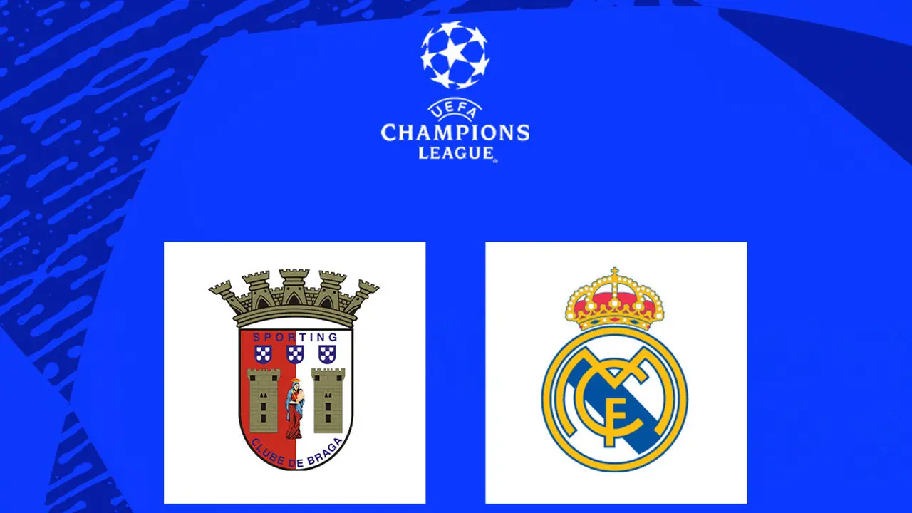 Liga Champions - Braga Vs Real Madrid