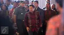 Kapolri Jenderal Tito Karnavian saat menghadiri acara Hari Raya Natal dan Tahun Baru 2017 di Kompleks Parlemen Senayan, Jakarta, Jumat (27/01). (Liputan6.com/Johan Tallo)