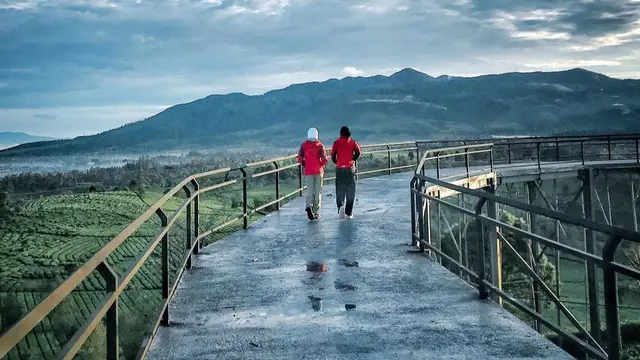Pemandangan di Gunung Nini Pengalengan Bandung