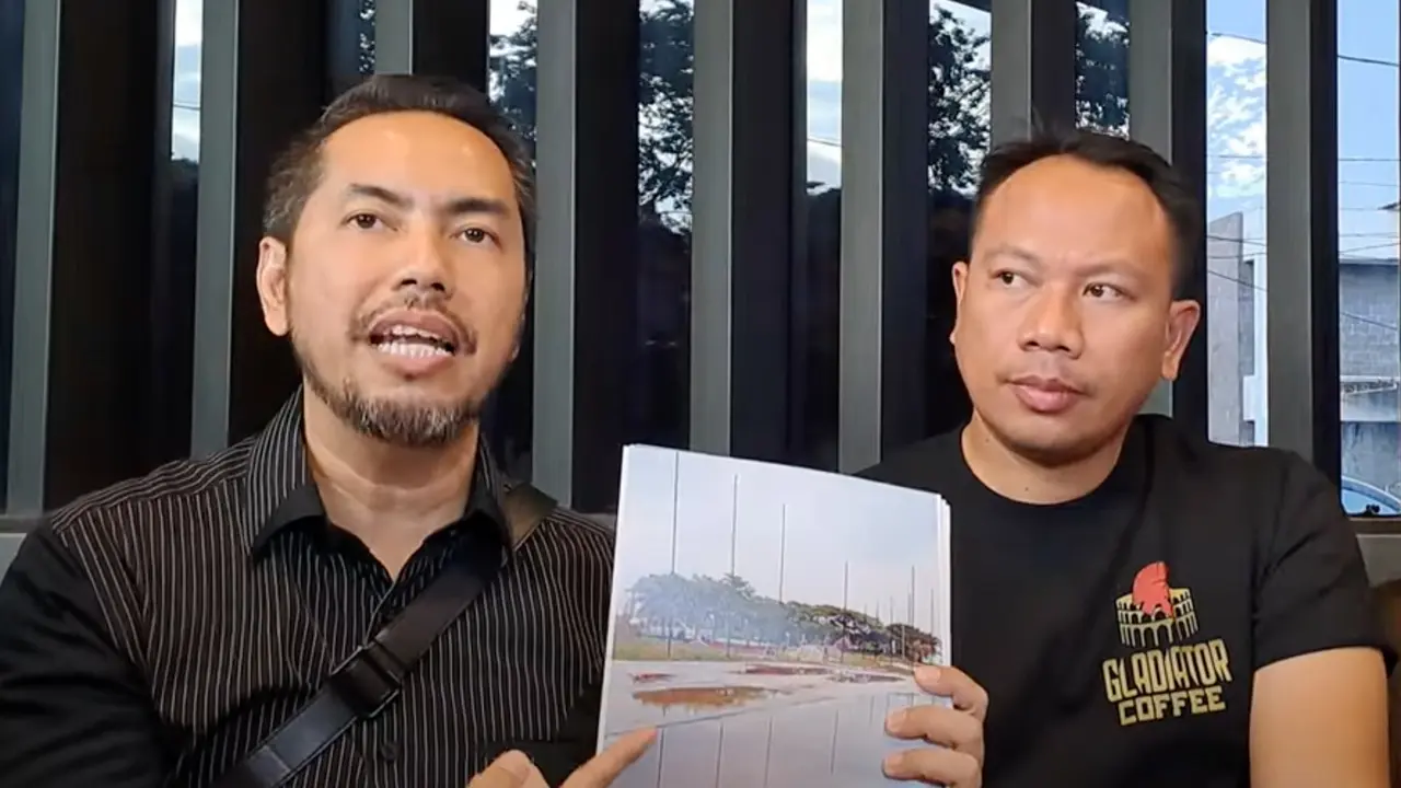 Konferensi pers Vicky Prasetyo didampingi kuasa hukum Sunan Kalijaga di Jakarta Barat, Senin, 4 Maret 2024. (Foto: Dok. YouTube Intens Investigasi)