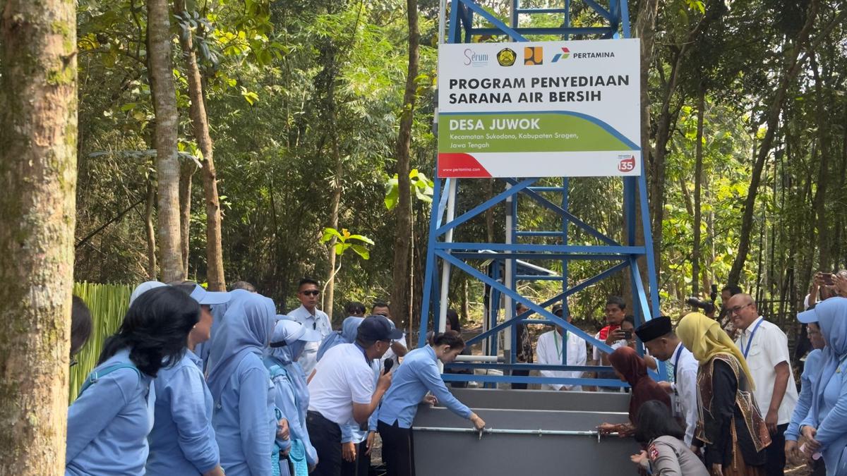 Pertamina dan Seruni Hadirkan Akses Air Bersih untuk 1.280 KK di Sragen