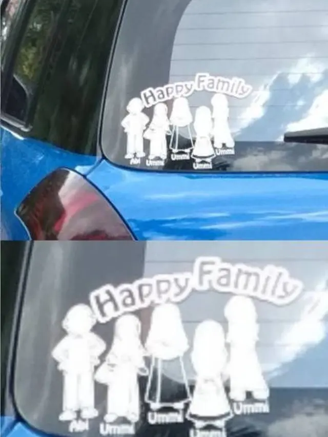 9 Stiker Kendaraan Ini Terlalu Berlebihan, Jadi Pusat Perhatian di Jalan