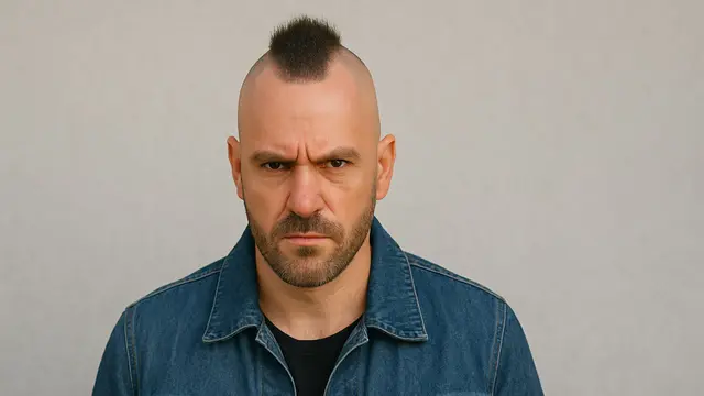 Model Rambut Mohawk