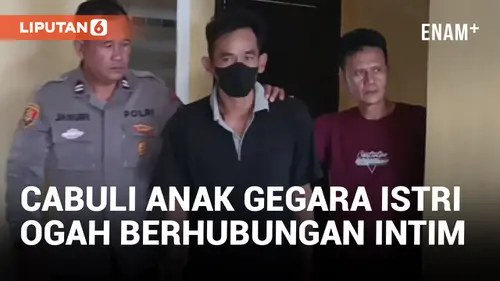 VIDEO: Istri Enggan Diajak Berhubungan Badan, Pria di Cianjur Lecehkan Anak Kandung dan Tiri