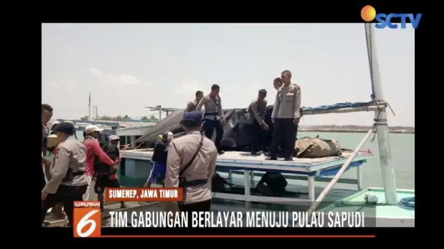 Mereka berangkat menggunakan perahu motor dari Pelabuhan Gersik Putih, Kecamatan Kalianget.