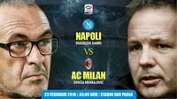 Napoli vs AC Milan (liputan6.com/desi)