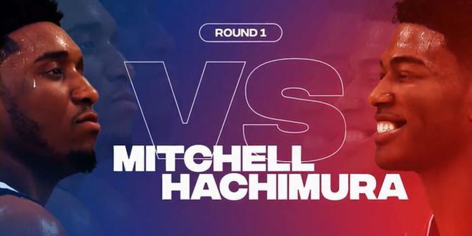 VIDEO: Donovan Mitchell Dikalahkan Rui Hachimura Dalam Pertandingan E-Sports NBA 2K20