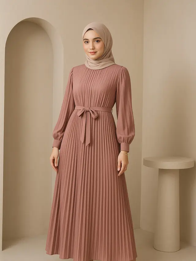 Model Gamis Modern untuk Wanita Usia 20–40 Tahun