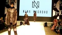 Koleksi Nina Nugroho di Indonesian Modest fashion Week (Liputan6.com/Dadan Eka permana)
