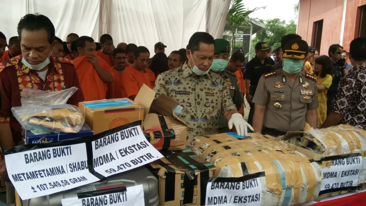 Pemusnahan Barang Bukti