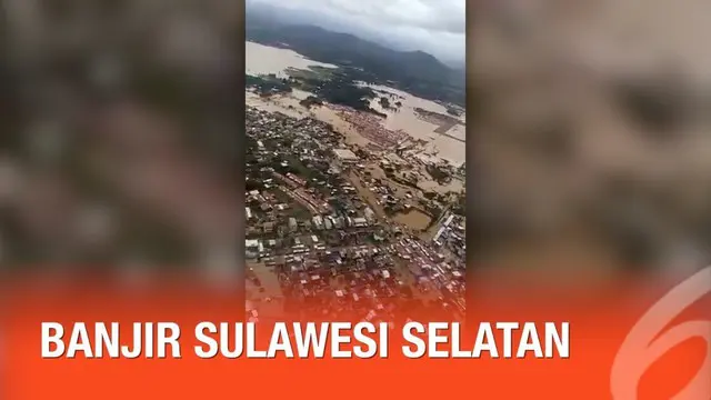 VIDEO: Korban Tewas Banjir Sulsel Jadi 26 Orang