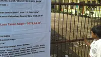 Salah satu sekolah yang disegel ahli waris di Tangerang Selatan