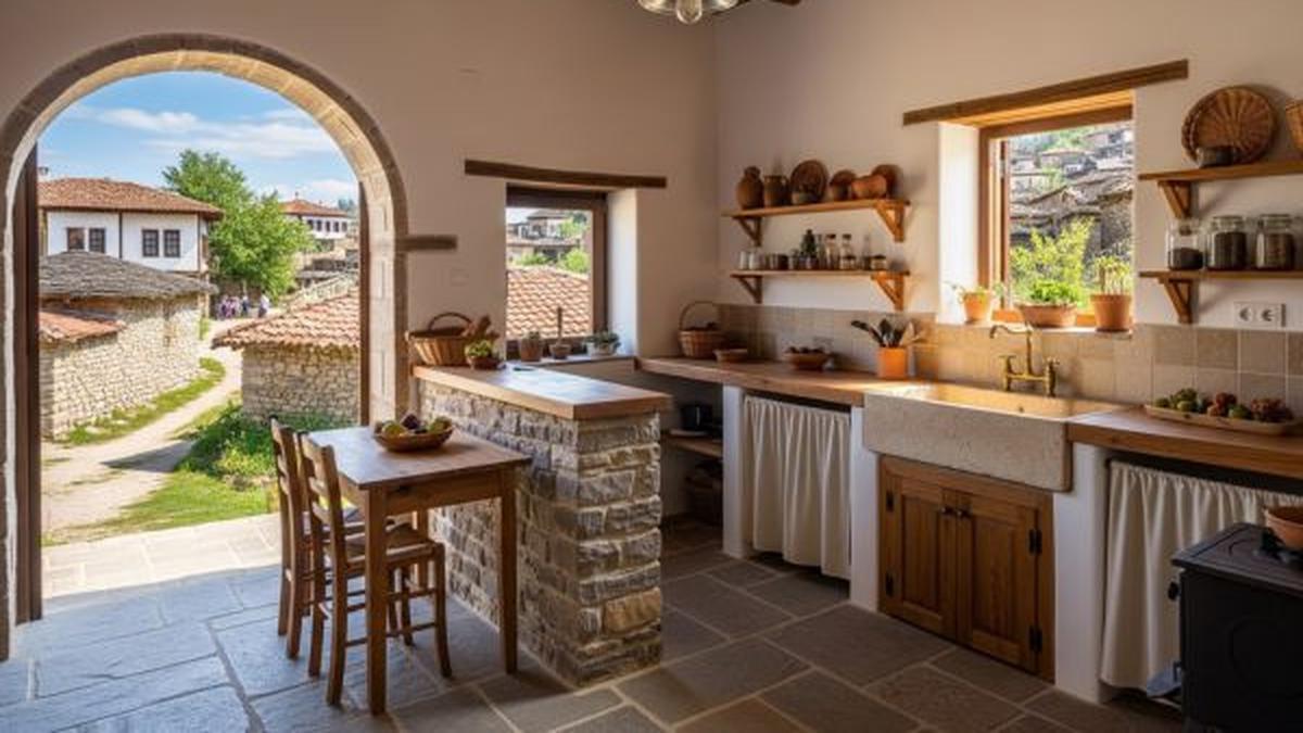 16 Desain Dapur Sederhana di Desa, Jadi Area Memasak Idaman Penuh Kehangatan